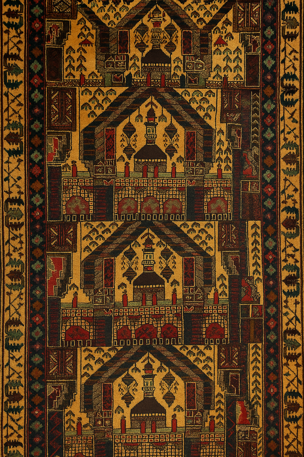 Qasr-e-Noor 3'8" × 6'5"